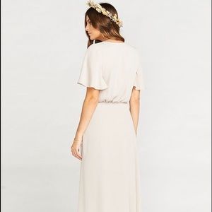 Show Me Your MuMu Dresses - Show Me the Ring Crisp Mumu Wrap Bridesmaid Dress Show Me Your MuMu Dresses - Show Me the Ring Crisp Mumu Wrap Bridesmaid Dress